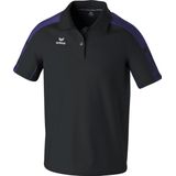 Erima Evo Star Polo Heren - Zwart Violet
