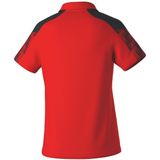 Erima - Evo Star Polo - Rood/Zwart - Dames - Sportshirt