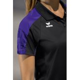 Erima Evo Star Polo Dames - Zwart Violet