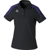 Erima Evo Star Polo Dames - Zwart Violet