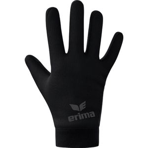 Erima Unisex - functionele veldspelerhandschoen voor volwassenen (2242401), zwart, S