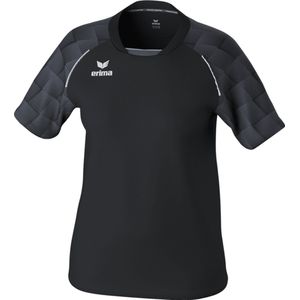 Erima - Evo Star Shirt - Korte Mouw - Zwart / Slate Grey - 100% Gerecycled Polyester