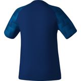 Erima - Evo Star Shirt - Korte Mouw - New Navy / Mykonos - 100% Gerecycled Polyester