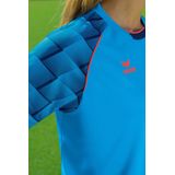 Erima - Evo Star Shirt - Korte Mouw - Curaçao / New Navy - 100% Gerecycled Polyester