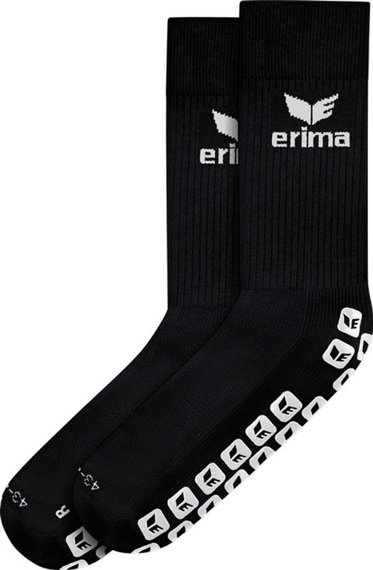 Erima - Trainingssokken - Grip - Zwart - Coolmax Materiaal