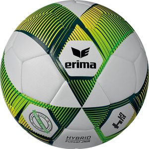 Erima Hybrid Futsal Voetbal - Green / Geel | Maat: 4 (310 G)