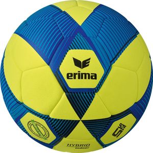 Erima HYBRID Indoor voetbal geel/nieuw royal 5