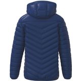 Gewatteerde Jas - Kraag - Capuchon - Zwart - Lichtgewicht - Elastische Band