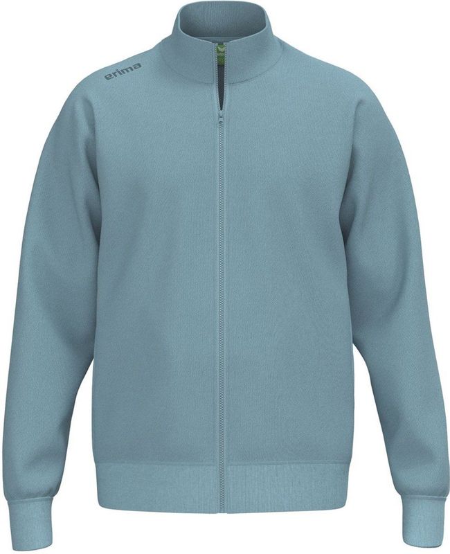 Erima - TS Sweat Jas - Sweatvest - Zwart - 60% Katoen, 40% Polyester