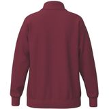 Erima - TS Sweat Jas - Katoenmix - Zwart - Geribbelde Kraag