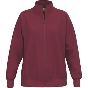 Erima - TS Sweat Jas - Sweatvest - Zwart - 60% Katoen, 40% Polyester