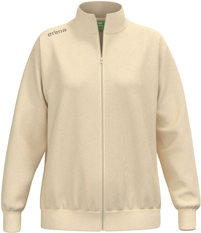 Erima - TS Sweatjacket - Katoenmix - Zwart - Met Better Cotton