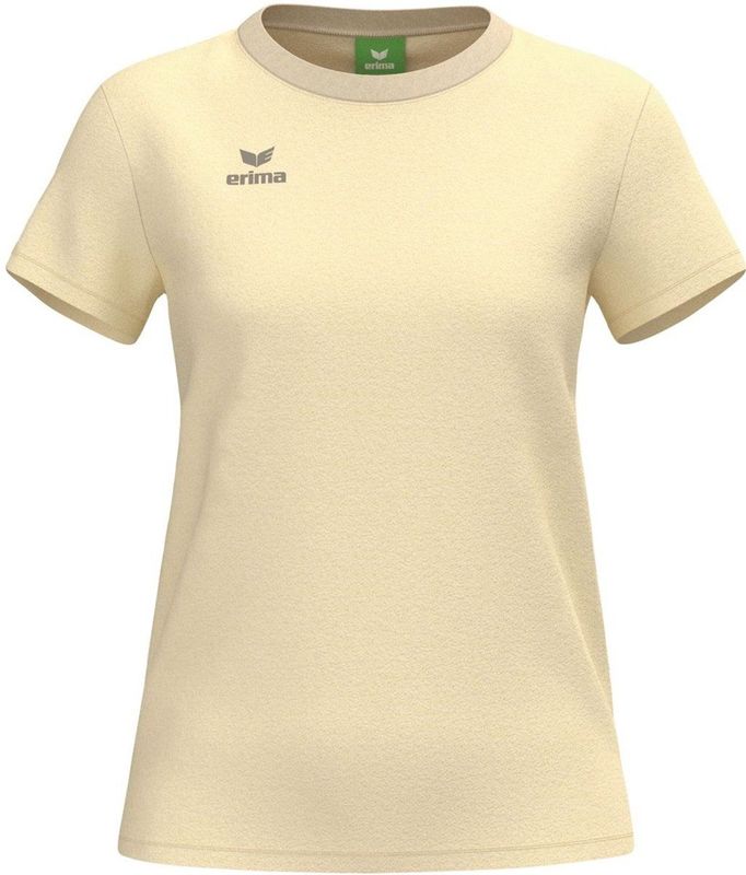 Erima - T-shirt - Dames - Zwart - Katoen - Comfortabele Pasvorm