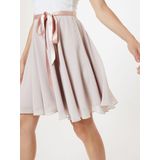 Cocktailjurk - Color-Blocking - Chiffon - Korte Lengte - Glinsterend