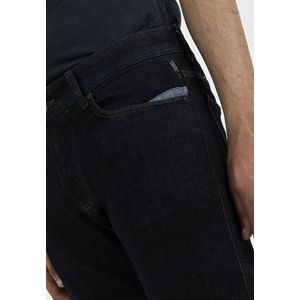 Camel Active - Denim Broek - Donkerblauw - Katoenmix - Wijde Pasvorm