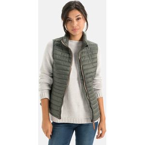 camel active dames 3602509E50 donsvest, groen (khaki), 38