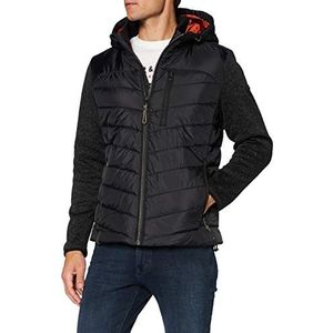 camel active Heren 4301704R3609 Gewatteerde jas, Donkerblauw, 27