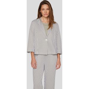 Rabe Blazer - Gestreept - Groen