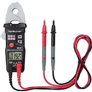 Voltmaster MCM 1 Digital CAT III 600V Ultra Compact multimeter (AC/DC, robuust, Data-Hold, Auto Power-Off, ABS kunststof) zwart/grijs