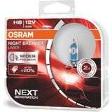 OSRAM - NIGHT BREAKER LASER next Generation - Gloeilamp - Halogeen - H8 - 12 Volt - 35 Watt