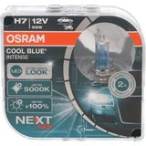 Osram Halogeenlamp H7 12V 55W Wit/IJsblauw 5500K Intens Cool Blue Next Gen Set 2 stuks