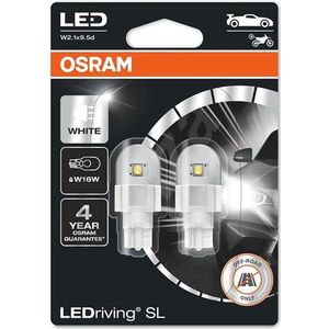 Osram - Ledriving W16W - Vervangingslampen - 12V - 2.1W - Kleurtemperatuur tot 6000K