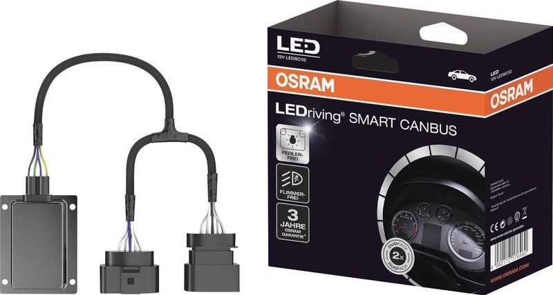 OSRAM - LEDriving-ADAPTER - LEDSC02-1 - Voor H7 LED Dimlichten - Flikkervrij