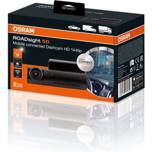 Osram Auto ORSDC50 Dashcam met GPS Kijkhoek horizontaal (max.): 140 ° 5 V Accu, WiFi