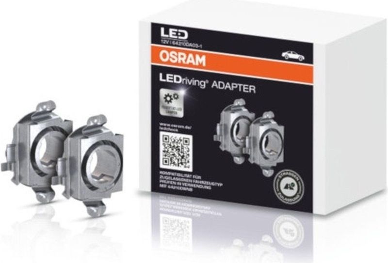 OSRAM Adapter voor Night Breaker H7-LED 64210DA03-1 Bouwvorm (autolamp) H7, Adapter für Night Breaker H7-LED