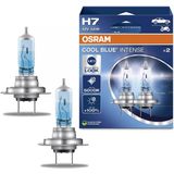 Osram - Coolblue Intense - Halogeenlampen - H7 - 2 Stuks - Extra Wit Licht
