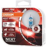 Osram - Night Breaker Laser - Halogeenlamp - 12V 55W - 150% Meer Zicht