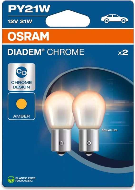 Dimlichten - PY21W - 12V - 21W - Blisterverpakking - Aantal 2