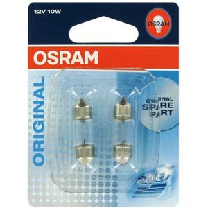 Osram - C10W - Halogeenlamp - 12V - 2 Stuks