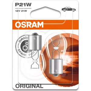 OSRAM 7506-2BL Gloeilamp - Knipperlamp - Kleur: Oranje - Inhoud: 2 Stuks