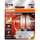 OSRAM - XENARC NIGHT BREAKER - Xenon HID-lamp - 220% Helderheid - D1S D2S D3S D4S