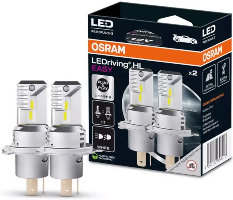 OSRAM - 64193DWESY-2HB Gloeilamp - Grootlicht - LED - 12 Volt - Aantal: 2