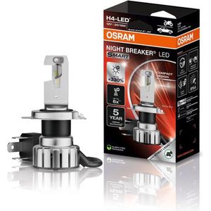 Osram Night Breaker LED Smart H4 Moto 64193DWNBSM 1HB enkele lamp