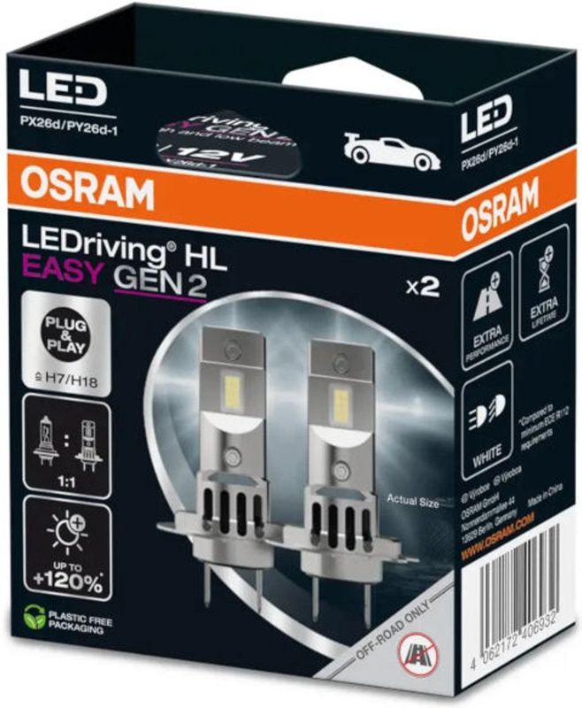 Autolamp - Koude Witte Kleurtemperatuur - Off-Road Gebruik