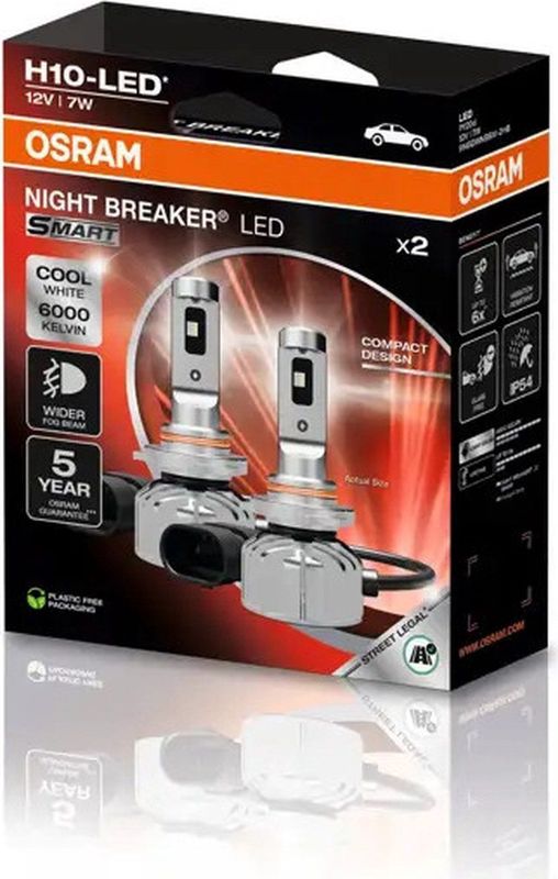 Osram - Nightbreaker LED Smart - 2 Stuks - H10