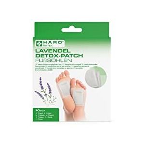 Lavendel - Voetzoolpleisters - Wit - 80 x 60 mm - 10 Stuks