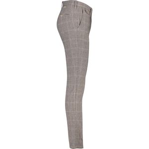 Alberto - Slim Fit Broek - Blauw - Katoen, Linnen