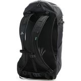 VAUDE Magus 20 Rugzak - black - 0,869 kg - 20 L - voorvak met ritssluiting - 2 stretch zijzakken