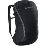 VAUDE Magus 20 Rugzak - black - 0,869 kg - 20 L - voorvak met ritssluiting - 2 stretch zijzakken