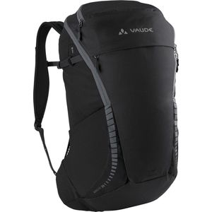 VAUDE Magus 26 Rugzak - black - 0,938 kg - 26 L - voorvak met ritssluiting en gevoerd steekvak voor mobiel - kaartenvak