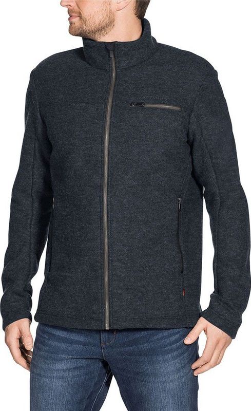 Tinshan Jacket III - Tussenjas - Grijs - Wol/Polyester - Met Ritszakken