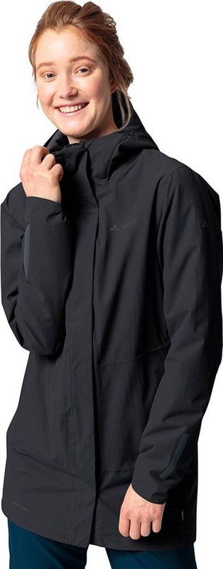 Vaude - Cyclist Padded II - Dames Jas - Zwart