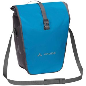 VAUDE Icicle Fietstassen voor bagagedrager, 2 x 24 l, blauw, 2 x achterwieltassen waterdicht, fietstas achter, eenvoudige bevestiging, Made in Germany