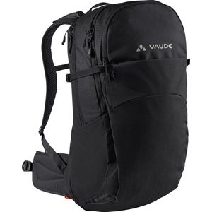 VAUDE Wizard Wandelrugzak, 24+4, waterafstotende rugzak voor dames en heren, comfortabele trekkingrugzak met doordacht draagsysteem en praktische indeling van vakken