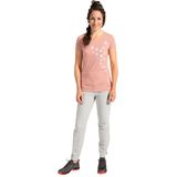 Vaude Skomer Print T-shirt Met Korte Mouwen Roze Vrouw