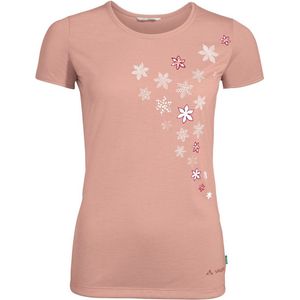 Vaude Skomer Print T-shirt Met Korte Mouwen Roze Vrouw